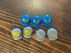 7 Vintage playmobil hats caps civil war military western
