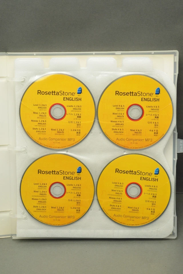 Rosetta Stone Version 3 Audio Companion 38 CD's Complete Set All 31 Languages! - Image 2 of 4
