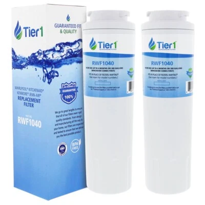Fits Maytag UKF8001 EDR4RXD1 Filter 4 Comparable Water Filter 2 Pack by Tier1