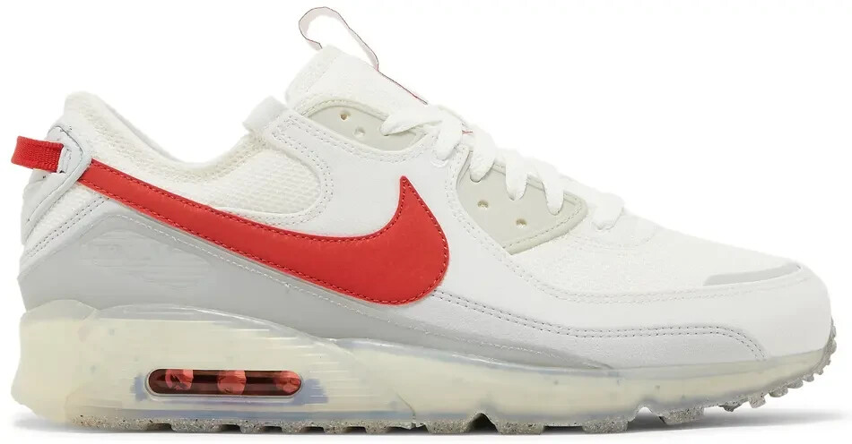 Nike Air Max Terrascape 90 Shoes Men\'s Size 8.5 Summit White Red Clay Sneakers Nike-Air-Max-Terrascape-90-  main image 2