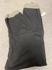 Hanes Men's Waffle Knit Sleep Jogger Lounge Pant - Black - 2XL