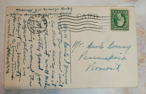 Vintage Postcard Everyday Sport in the Pacific Ocean Park CA 2 Girls Swim - Picture 2 of 2