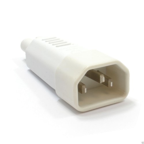IEC C14 Stecker Pins Zu Figur Von 8 Acht Stecker C7 Stecker Adapter Weiß - Bild 12 von 24