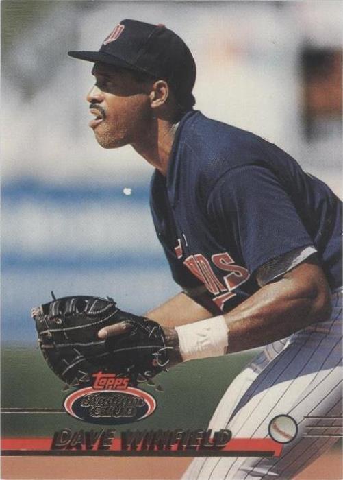 1993 Topps Stadium Club - Dave Winfield #609 - 1 of 1