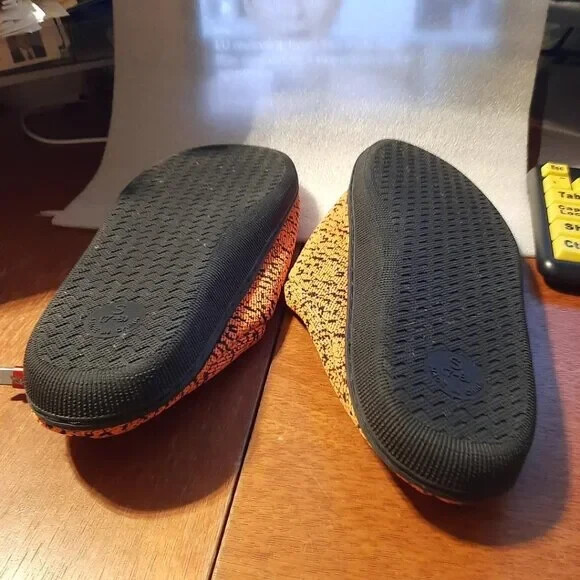 SAOLA Ciabatta Cincinnati Bengals NFL Poly Knit suola coppa taglia S (7 8) PreLoved ottima