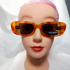 NWT Steve Madden Wide Sunglasses Lite Tortoise Felicia 0191922304 51-21-138