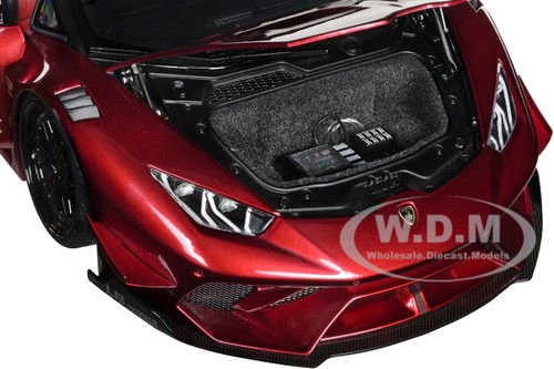 LAMBORGHINI HURACAN GT "LB-SILHOUETTE WORKS" HYPER RED 1/18 MODEL AUTOART 79126 - Picture 7 of 8