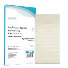 	MedVance TM Alginate – Calcium Alginate Dressing 4x8 Box of 5 dressings	