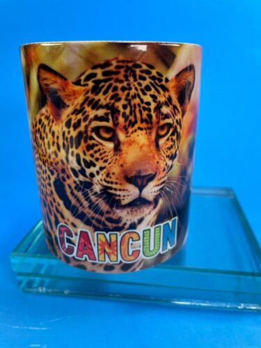 Tasse à café Cancun Mexique logo tigre 11 oz tasse à thé souvenir C82 - Photo 1 sur 15