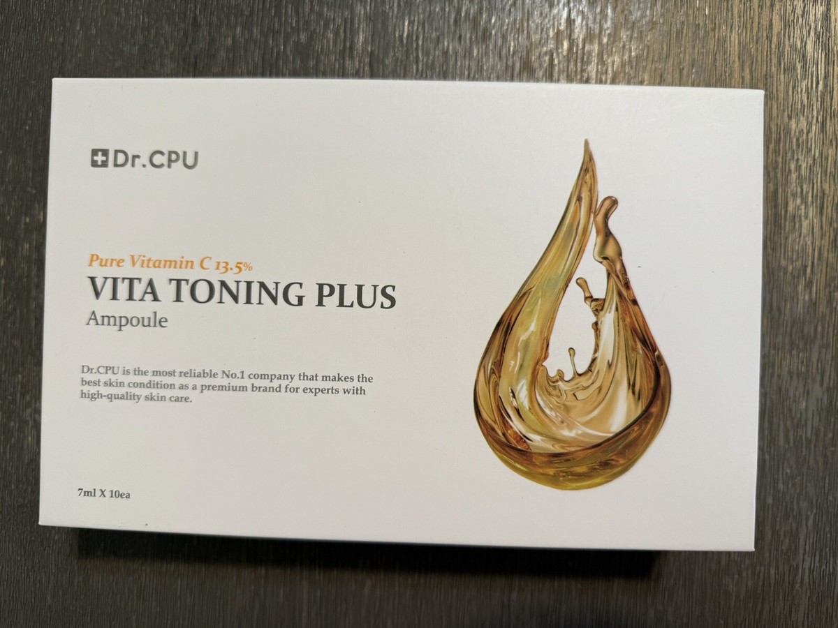 Dr.CPU] Vita Toning Plus Ampoule (7ml*10ea) 1 Pack / Exp 2026.08