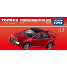 Tomy Tomica Premium TP02 Mitsubishi Lanceer Evolution Limited Edition Toy Car