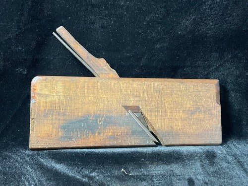 Vintage Holz Zierleiste Hobel Zimmermann Werkzeug ungewöhnliche Form #7 - Bild 1 von 8