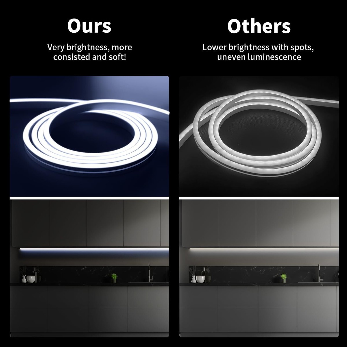 12v Neon LED Strip | Vorm het licht met prachtige kleuren