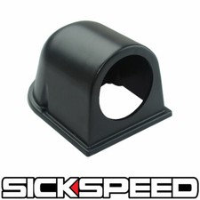 Black Single Gauge Pod Plastic Dash Mount Holder Fits Autometer P5