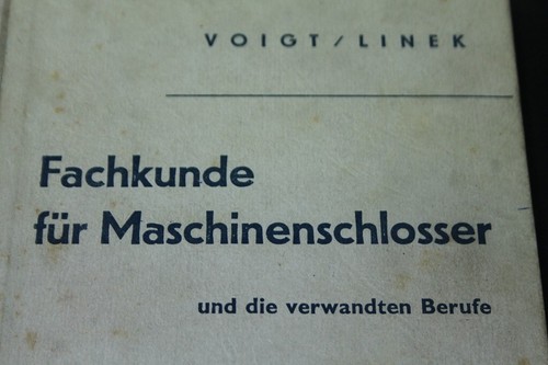 GDR Book Expertise Maschinenschlosser Metal Tools Machine Control Issues - Picture 4 of 20
