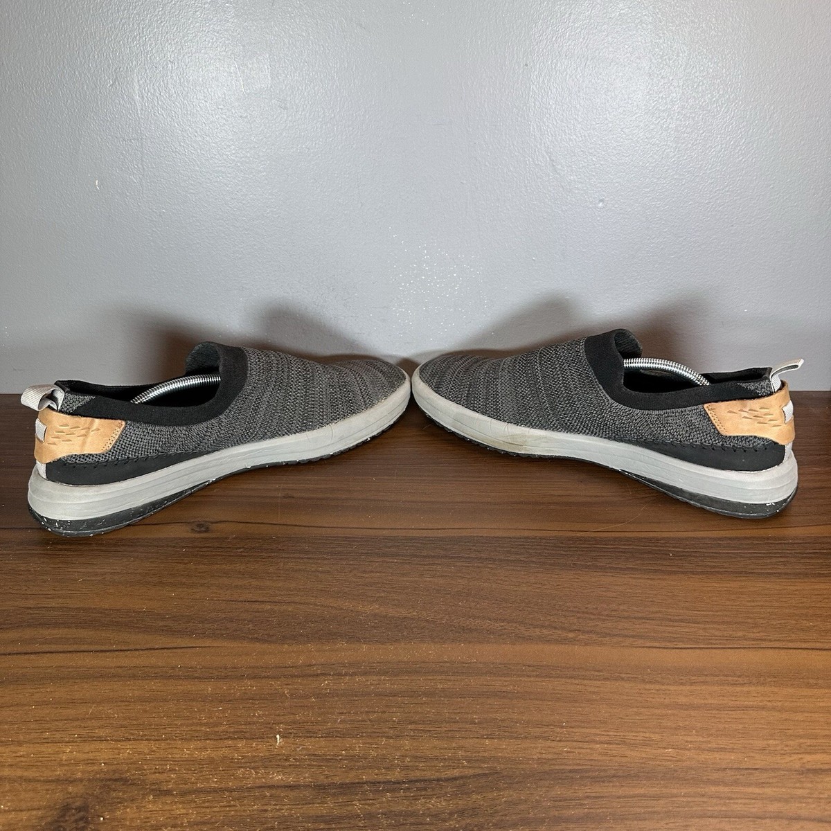 Merrell Gridway Moccasin Boulder Gray Knit Vibram Shoes Men’s Sz 9M US/43 J97447 Merrell Shoes Mens 13 Gray Gridway Moccasin Boulder Knit  main image 2