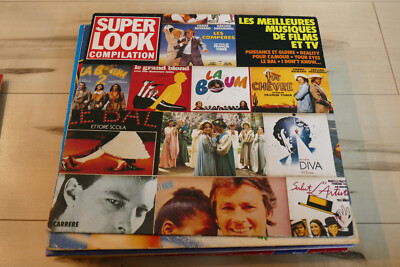 Soundtrack Sampler - Super Look Compilation - French Movies 80s - Album Vinyl LP