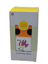 Sun Squad 2 Piece Outdoor Activity Dice Lawn Game Ages 4 -Open Box-Free Shipping