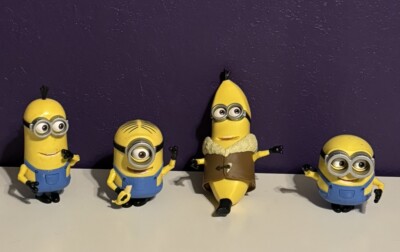Despicable Me Minions Kevin Banana Figure Lot Animated Universal Studios Rare