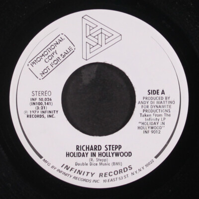 RICHARD STEPP: holiday in hollywood / same INFINITY 7