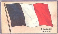 Hill - National Flag Series, printed back - 12 - France, National