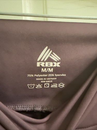 Women’s RBX Leggings Plum With Pockets Size Medium - Picture 7 of 8