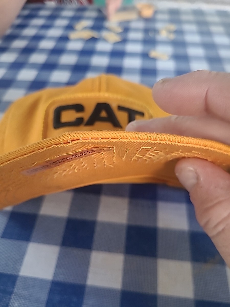 Nice Vintage K Brand Cat Diesel Power Snapback Hat. Broken Bill | eBay