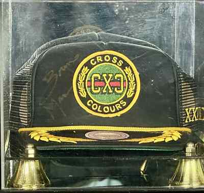 Bruno Mars - Cross Colours Hat - Autographed - RARE SIGNATURE - ORIGINAL