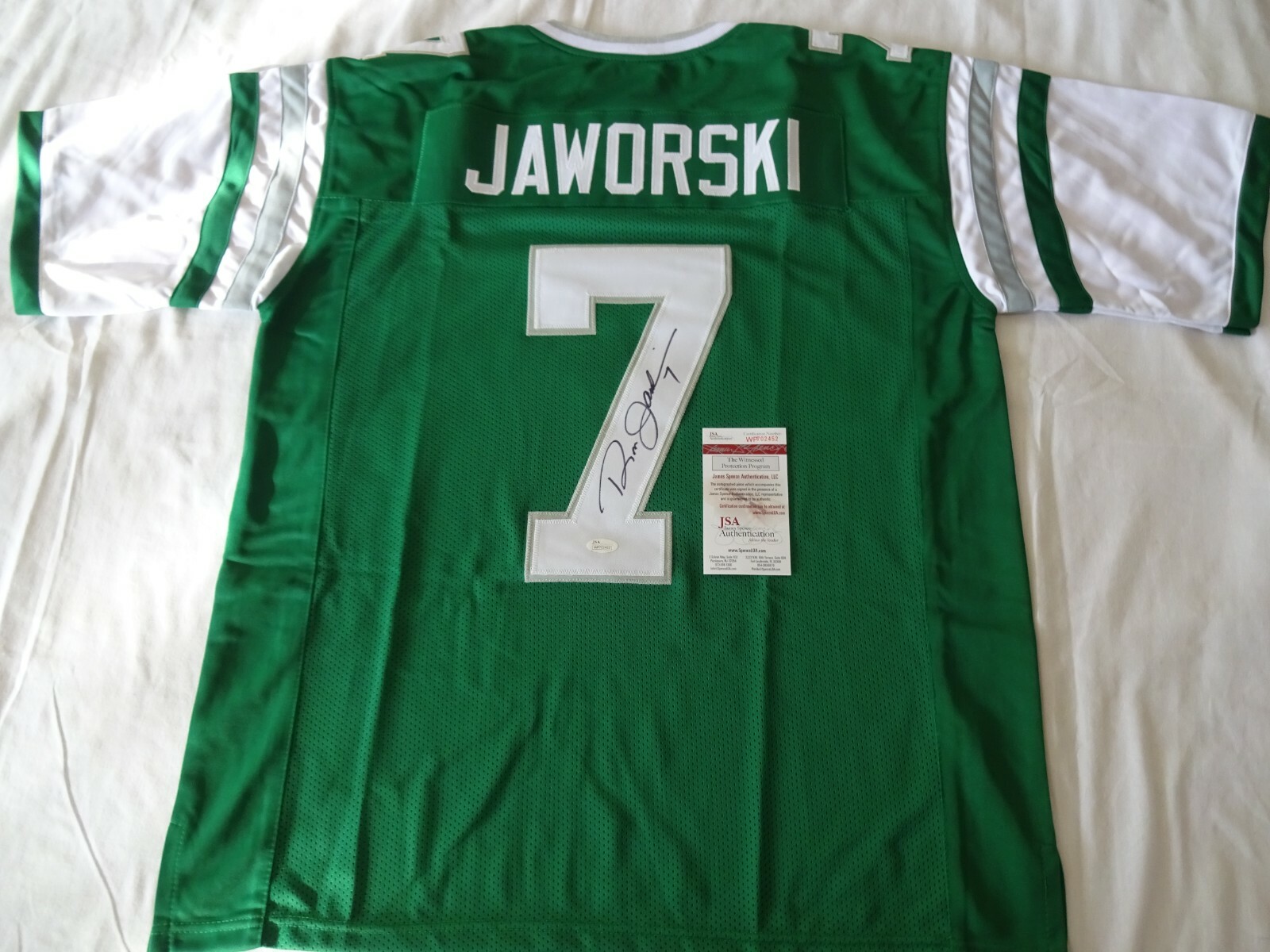 ron jaworski eagles jersey