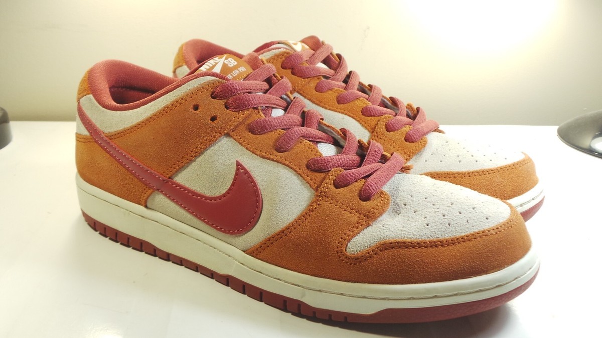 2019 NIKE DUNK SB LOW BQ6817-202 DARK RUSSET 9.5 AIR FORCE MAX 1 