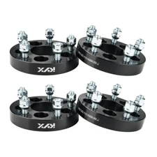 4pcs 1" Thick | 5x100 to 5x114.3 Wheel Adapters | 12x1.5 | 5x4.5 Spacers