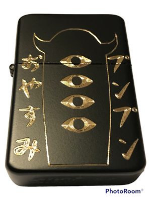 ジャガードブランケット MIDNIGHT OYASUMI CLUB Goodnight/Oyasumi Punpun DEVIL-HORN LIGHTER M. Black *FREE