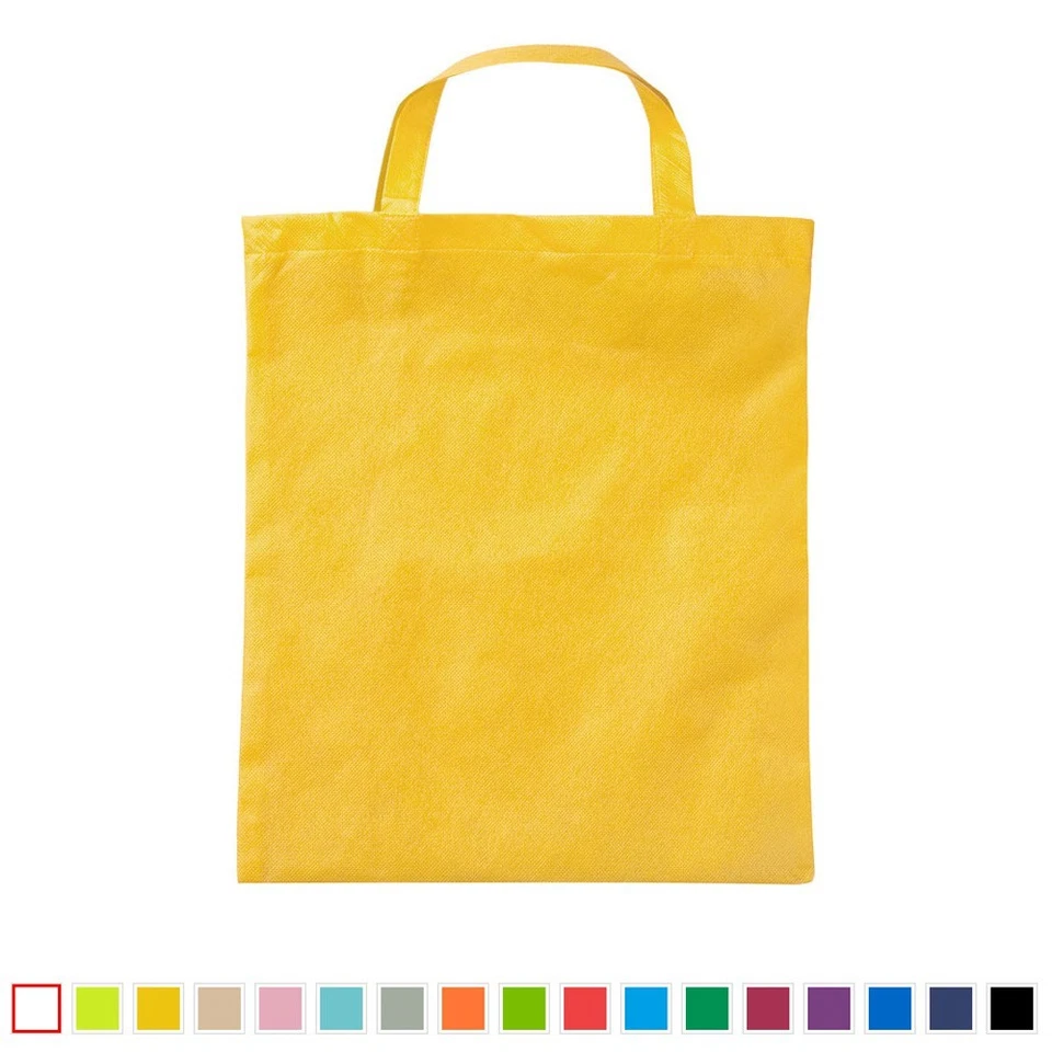 NONAME 2 x Vlies Tasche Einkaufstasche Beutel Tragebeutel 38 x 42 PP-Tasche k. Henkel