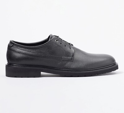 GOOD MAN BRAND MODERN CITY DERBY BLACK PEBBLE LEATHER MEN display picture 1