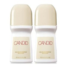 Avon Candid Roll-On Antiperspirant Deodorant, 75 ml 2.6 fl oz Pack of 2 