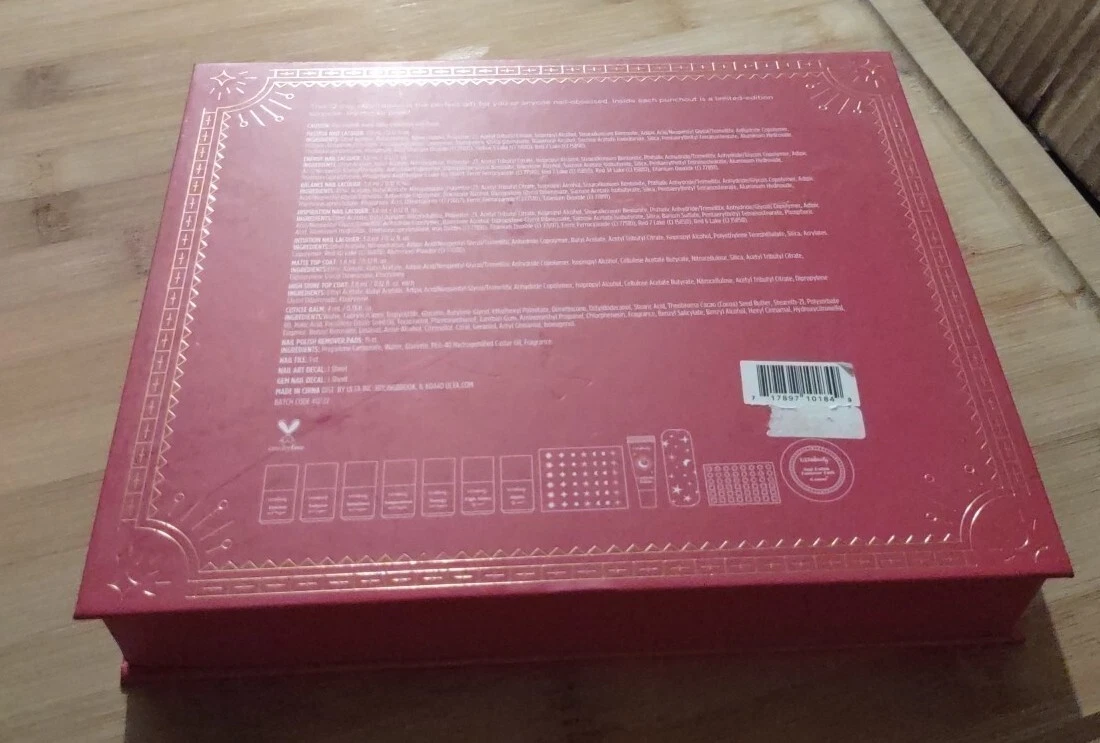 Ulta Beauty pink 12 Days Of Nail 12 Piece Nail Countdown advent calendar,  new | eBay
