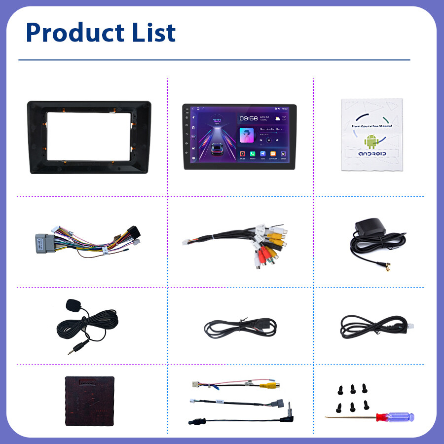 For Jeep Wrangler 3 JK 2007-2016 10.1" Android 13.0 Car Radio Stereo GPS Carplay
