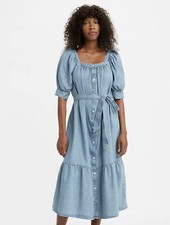 LEVIS MIKA DENIM DRESS, Size: XS