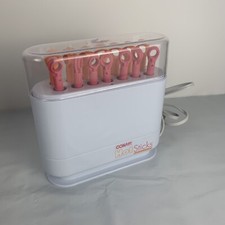 Conair Hot Sticks Hair Setter HS18W 14 Flexible Curlers Rollers Tested Working