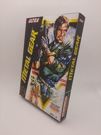 NES - Metal Gear - Box Cover ONLY