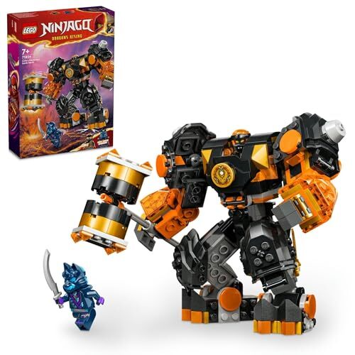 LEGO Ninjago Cole's Element Earth Mech Power Mecha Toy Block 2024