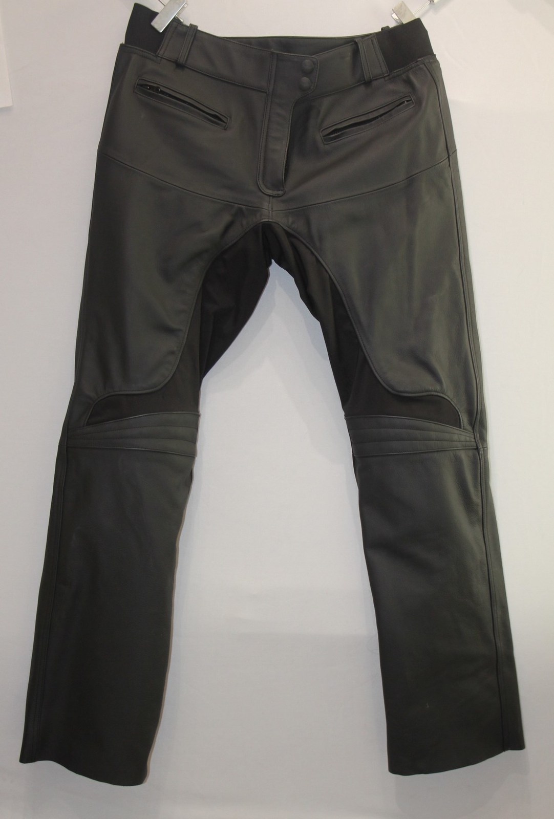 Pantalon moto cuir Triumph femme Victoria MLLS12032 taille 3L noir