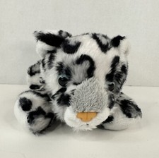 Aurora World Plush Mini Flopsie SNOW LEOPARD 8 Stuffed Animal Toy