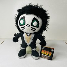 2011 Funko KISS Peter Criss The Catman 8” Peluche Guitarra Peluche Nuevo con Etiquetas