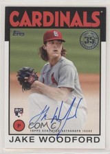 2021 Topps Update 1986 Topps Baseball Auto Jake Woodford #86B-JW Auto 1u6