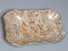 Sandland Ware Lancaster Hanley England trinket dish commemorating the coronation