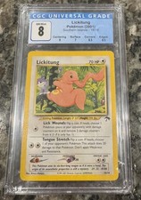CGC 8 MINT Lickitung 2001 Southern Islands 16/18 Pokemon Card BLUE LABEL! RARE! on eBay