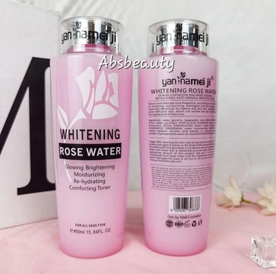 Facial Toner Whitening Rose Water Glowing Brightening Moisturizing &Rehydrating
