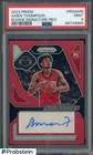 2023 Panini Red Prizm Amen Thompson Rockets RC Rookie AUTO 50/99 PSA 9