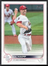 2022 Topps J.A. Happ St. Louis Cardinals #334